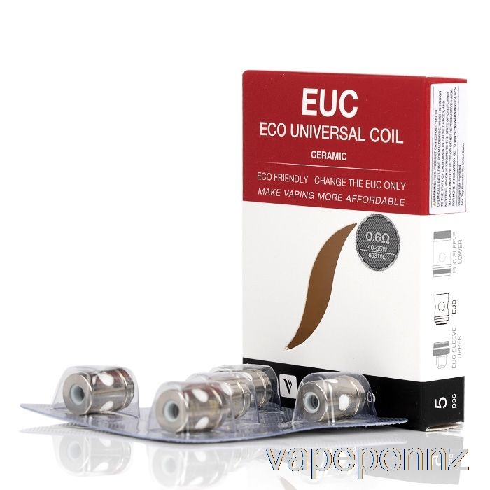 Vaporesso EUC Replacement Coils 0.6ohm Ceramic EUC SS316L VAPE NZ